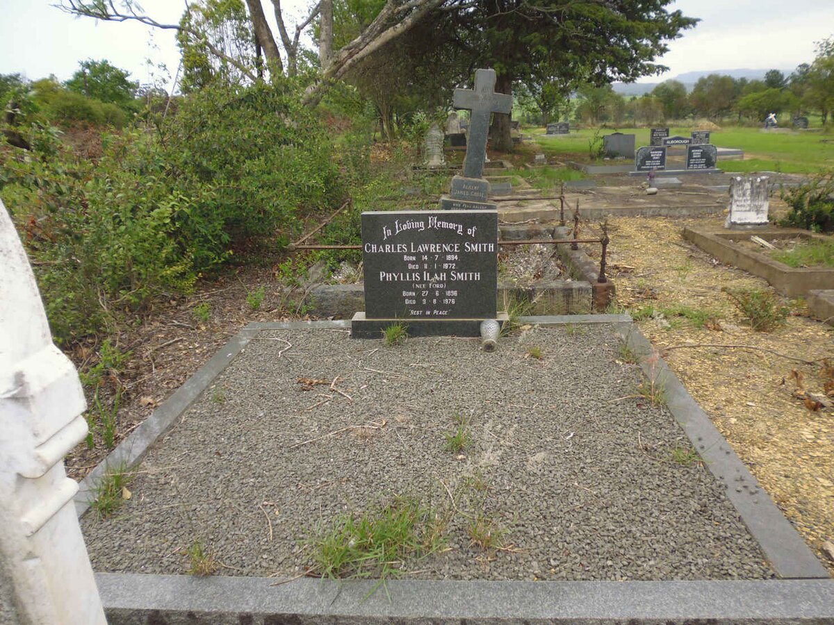 SMITH Charles Lawrence 1894-1972 &amp; Phyllis Ilah FORD 1896-1976