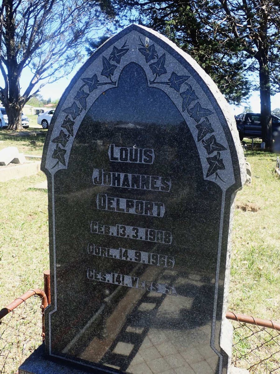 DELPORT Louis Johannes 1908-1966