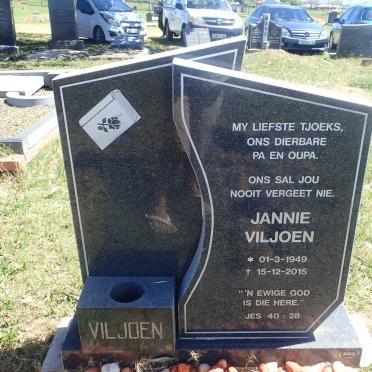 VILJOEN Jannie 1949-2015