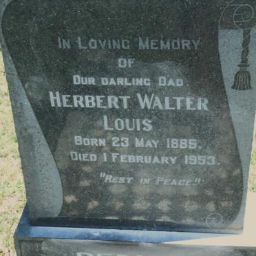 PEDLAR Herbert Walter Louis 1885-1953 &amp; Teophesta Zipporah COETSER 1889-1952