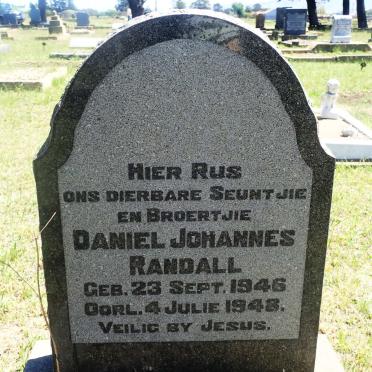 RANDALL Daniel Johannes 1946-1948