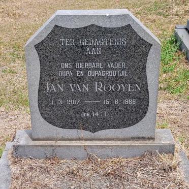 ROOYEN Jan, van 1907-1986