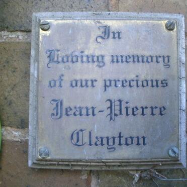CLAYTON Jean-Pierre