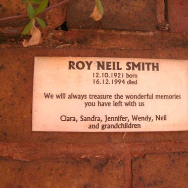 SMITH Roy Neil 1921-1994