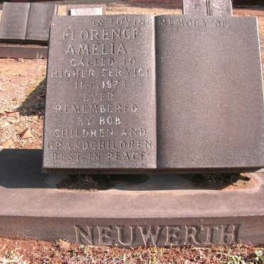 NEUWERTH Florence Amelia -1974