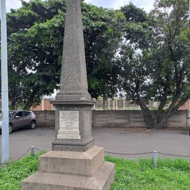 Kwazulu-Natal, DURBAN, Maydon Wharf, Battle of Congella Monument