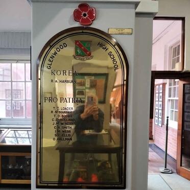 04. Glenwood Roll of Honour - Korea / Pro Patria