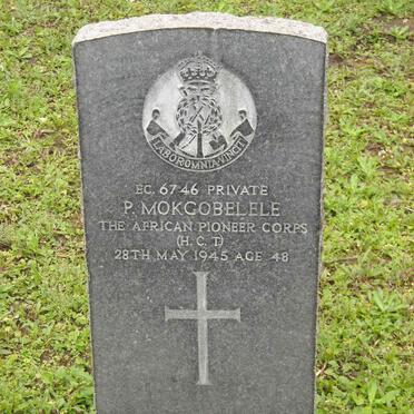 MOKGOBELELE P. -1945