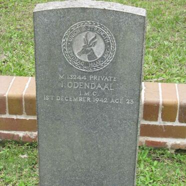 ODENDAAL I. -1942
