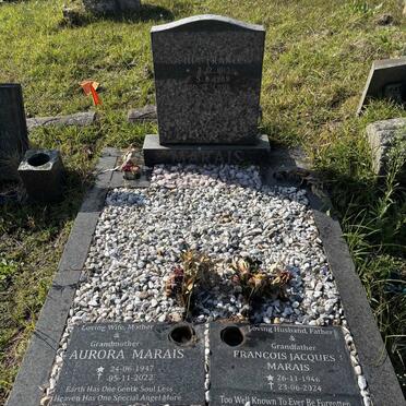 MARAIS Sophia Frances 1913-1989 :: MARAIS Francois Jacques 1946-2024 & Aurora 1947-2022