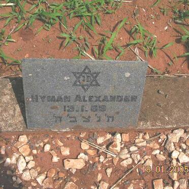 ALEXANDER Hyman -1969