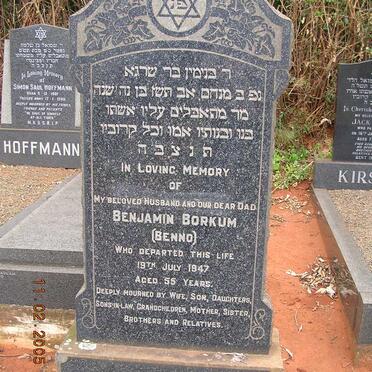 BORKUM Benjamin -1947