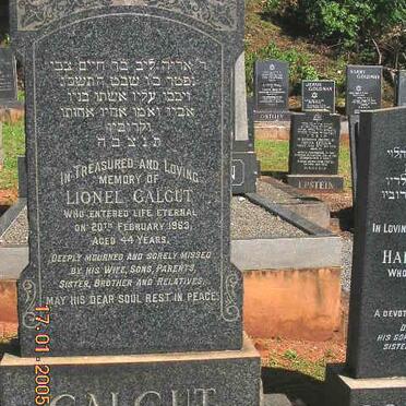 GALGUT Lionel -1963