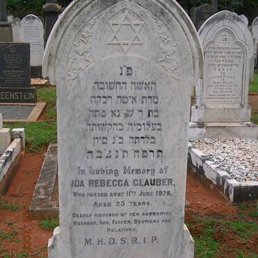 GLAUBER Ida Rebecca -1928