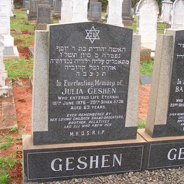 GESHEN Julia -1976
