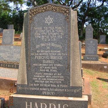 HARRIS Percival Hirsch -1959