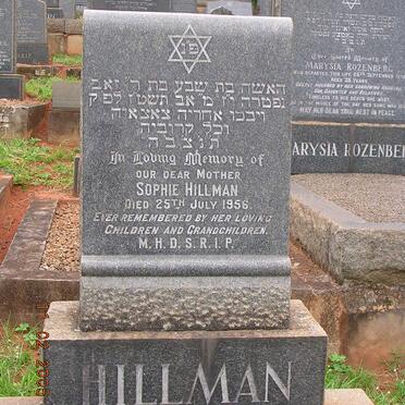 HILLMAN Sophie -1956