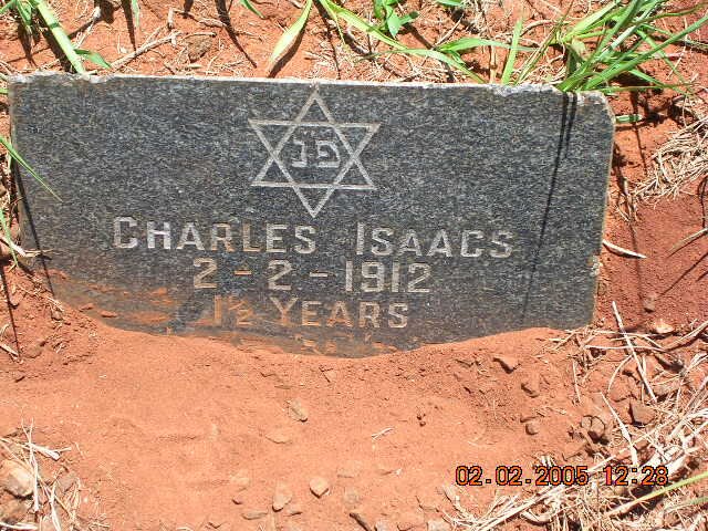 ISAACS Charles -1912