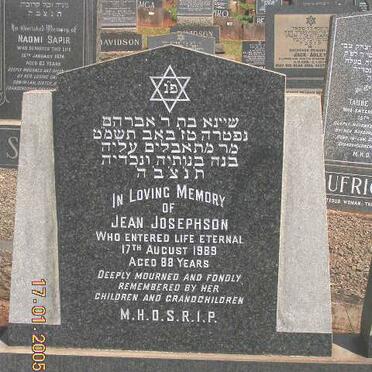 JOSEPHSON Jean -1989