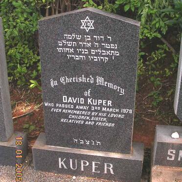 KUPER David -1979
