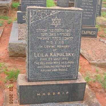 KAPULSKY Leila -1947