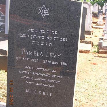 LEVY Pamela 1935-1986