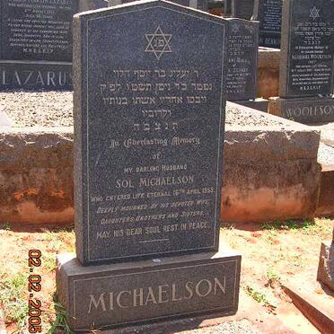 MICHAELSON Sol -1955