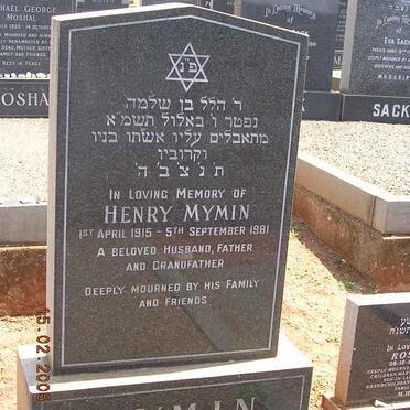 MYMIN Henry 1915-1981