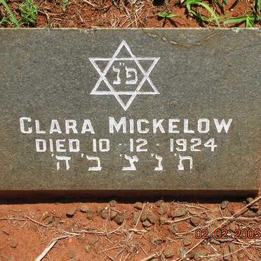 MICKELOW Clara -1924