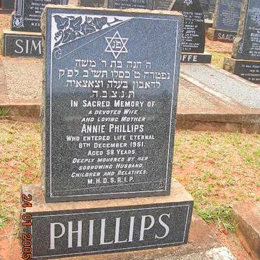 PHILLIPS Annie -1951