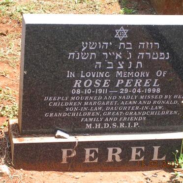 PEREL Rose 1911-1998