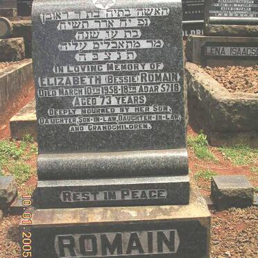 ROMAIN Elizabeth -1958