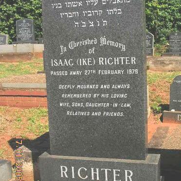 RICHTER Isaac -1979