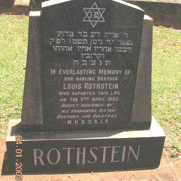 ROTHSTEIN Louis -1955