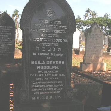 RUDOLPH Beila Devora -1941