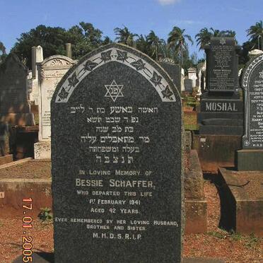 SCHAFFER Bessie -1941