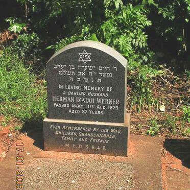 WERNER Herman Izaiah -1979