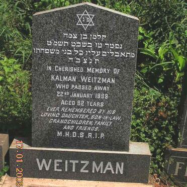 WEITZMAN Kalman -1989