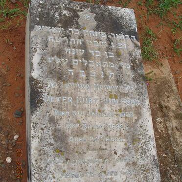 WOLFSON Peter Kurt -1938