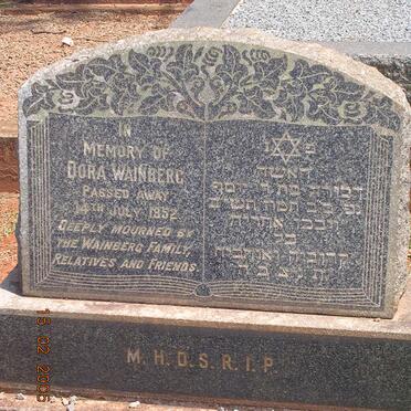 WAINBERG DORA -1952