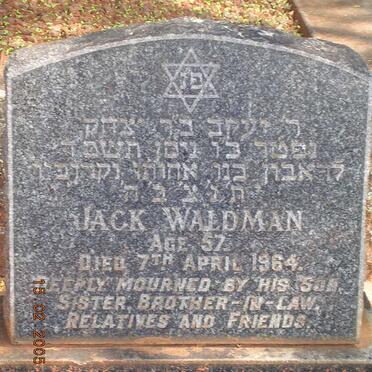 WALDMAN Jack -1964