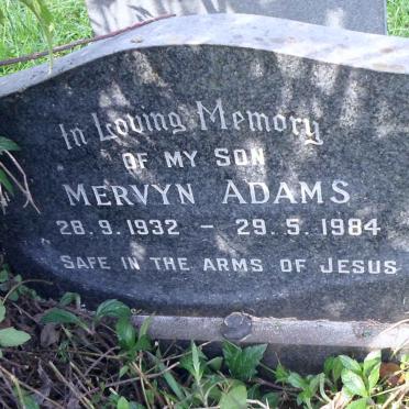 ADAMS Mervyn 1932-1984