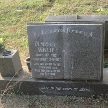 APPALASAMY Dempsey Willie -1970