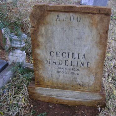 ABOO Cecilia Madeline 1906-1995