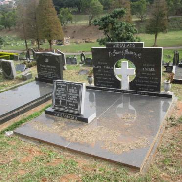 ABRAHAMS Israel 1929-1994 &amp; Mabel Sarah 1935-1993 :: ABRAHAMS Renaud Israel 1965-2017