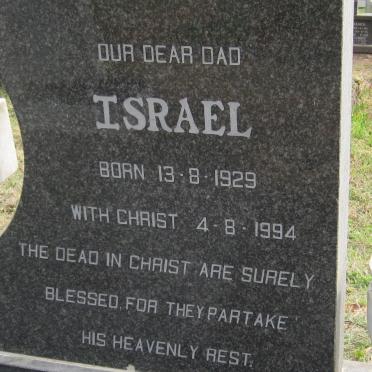 ABRAHAMS Israel 1929-1994 &amp; Mabel Sarah 1935-1993 :: ABRAHAMS Renaud Israel 1965-2017