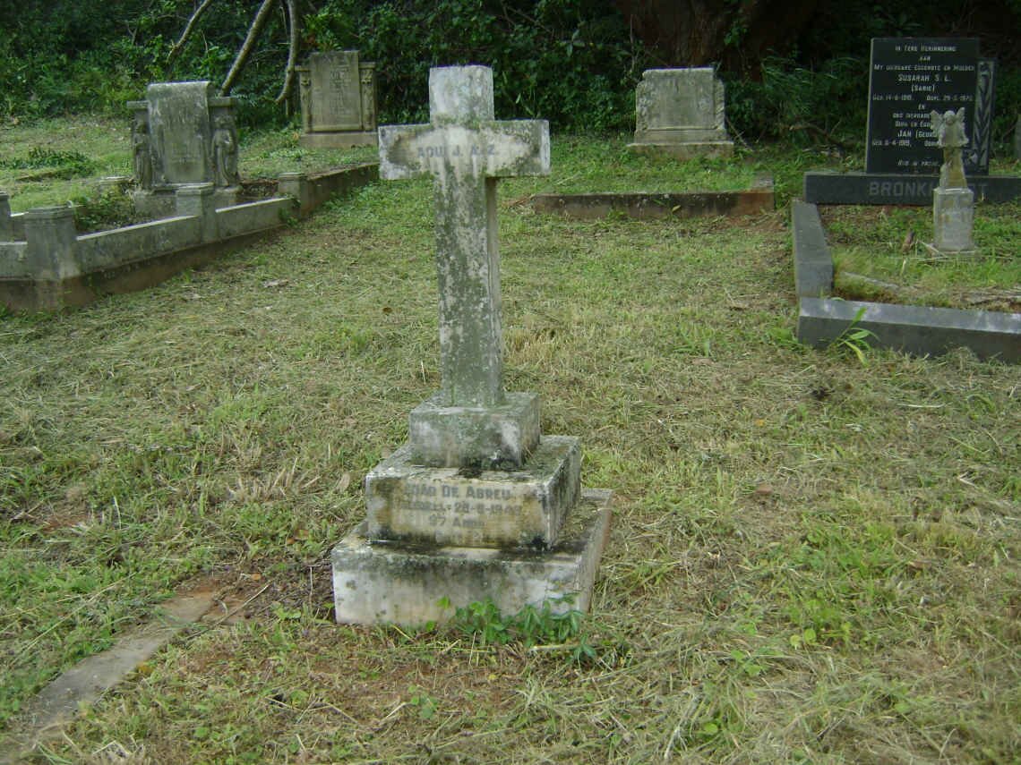 ABREU Joao, de -1946