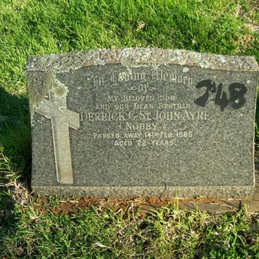 AYRE Derrick C., St John -1965