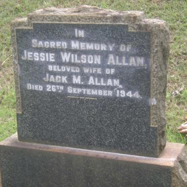 ALLAN Jessie Wilson -1944