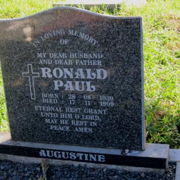 AUGUSTINE Ronald Paul 1939-1999